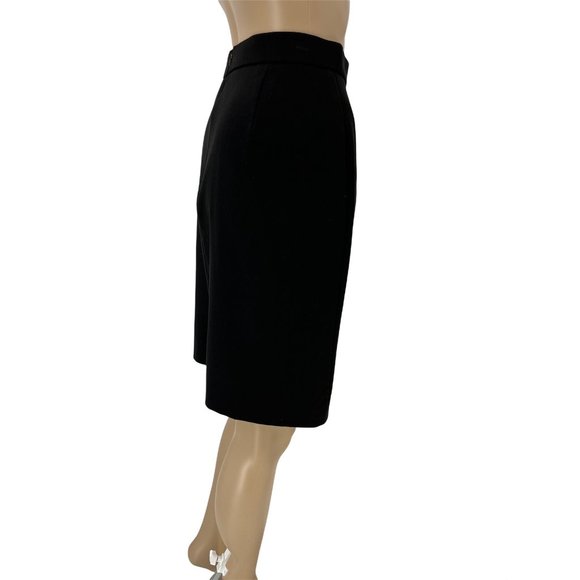 Counterparts black pencil skirt 8 back slit knee length - Picture 2 of 9